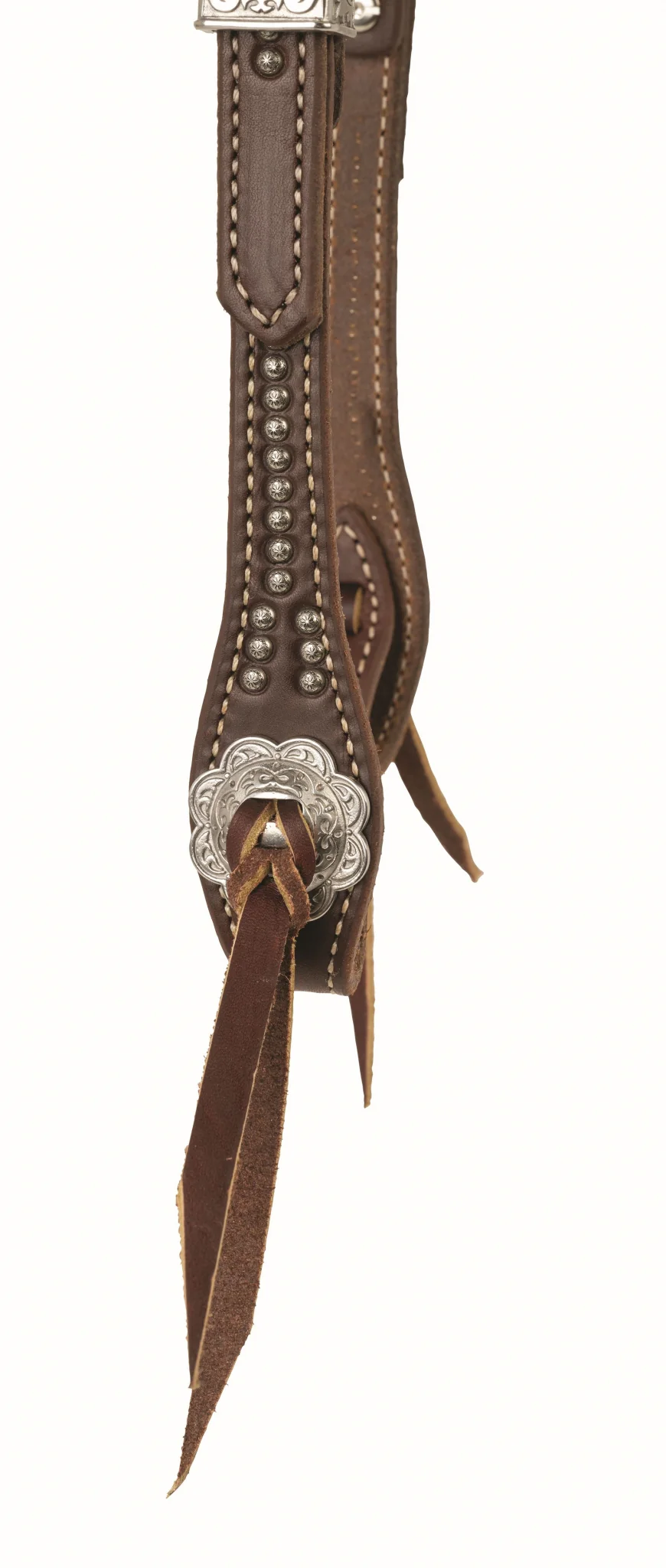 Weaver Western Leather Sliding Ear Headstall Stockman - Image 3